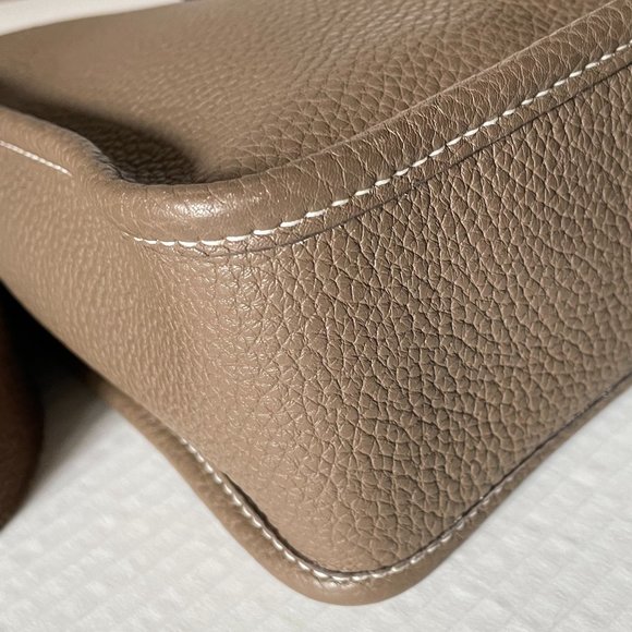 Just Campagne Eugienie cross body bag etoupe - Picture 8 of 13